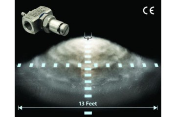 EXAIR 大型二流體霧化噴嘴360度覆蓋 Large Atomizing Spray Nozzle Covers 360 Degrees